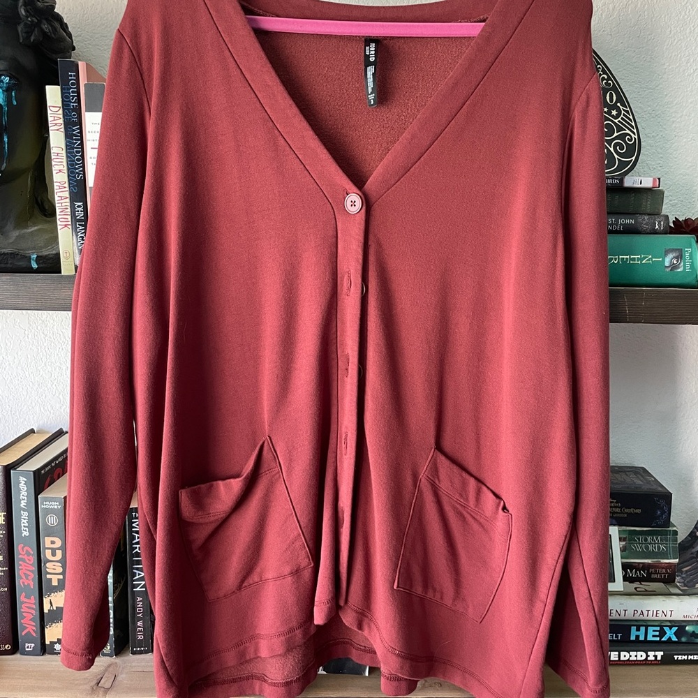 Torrid women’s sweater burgundy